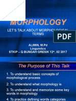 MORPHOLOGY