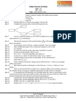 OPP-1, Math Real No, HCF, LCM/EDL