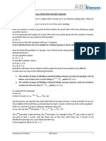 A) Division of Identical Items Into Distinct Groups: QA - Distribution