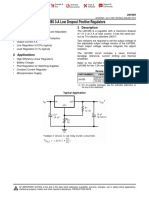 LM1085 3-A Low Dropout Positive Regulators: 1 Features 3 Description