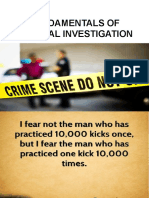 Fundamentals of Criminal Investigation