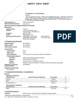 SDS of Glucose Standard