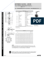 Butterfly Valves - 250 Psi: SIZE 2" - 8"