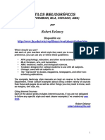 Estilos Bibliográficos: (Apa, Turabian, Mla, Chicago, Ama) Por