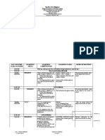 Weekly Home Learning Plan LIZA TRADIO. 4th WEEK