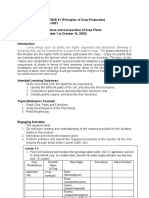 Module III - Unit 3 - THE NATURE AND COMPOSITION OF PLANTS