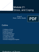 Module 21 - Health, Stress, and Coping