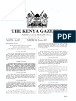 The Kenya Gazette: Special Issue