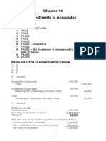 Sol. Man. - Chapter 14 - Investments in Assoc. - Ia Part 1B