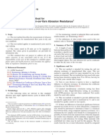 Wet and Dry Yarn-on-Yarn Abrasion Resistance: Standard Test Method For