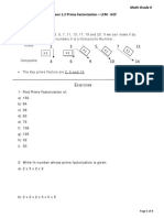 Lesson 1.1 Prime Numbers