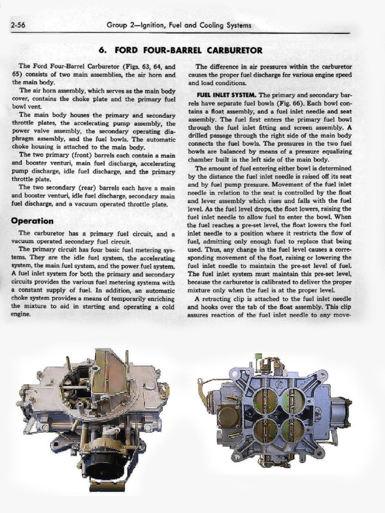 Autolite 4100 Carb | PDF