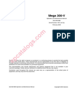 Mega 300-V: 022-00015BE Operation and Maintenance Manual