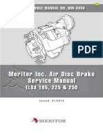 Meritor Service Manual ELSA195 and ELSA225 - MM0350