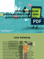 Menjaga Persatuan Dalam Menyikapi Berita Hoax Demi