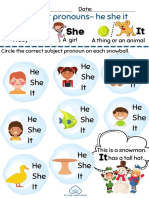 Personal Pronouns