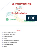 Oracle Applications R12: Date: Place: Kuala Lumpur Time: By: Varaprasad