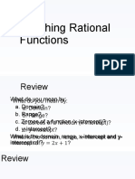 Graphing Rational Function