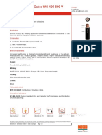 Indeco Welding Cable WS-105 600 V: Description