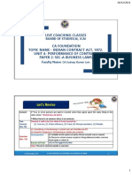 Indian Contract Act Unit 4 Performance of Contract Day 1 2