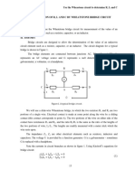 I. Objectives: Figure1. A Typical Bridge Circuit