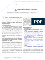 Accelerated Aging of Asphalt Binder Using A Pressurized Aging Vessel (PAV)