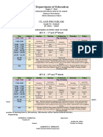 Class Program Blended Final-Grade 6