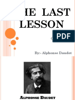 Chap 1 The Last Lesson