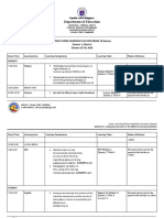 Department of Education: Weekly Home Learning Plan For Grade 10 Quezon Quarter 1, Week 4 October 26-30, 2020