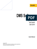 Fluke DMSsoftware Manual