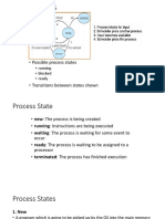 Lecture 2 - Process Management Part 2 Process States