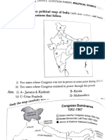 Map Skill 12th Political Science