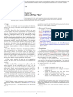 Density Determination of Flax Fiber: Standard Test Methods For