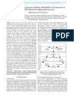 Multi-Criteria Group Decision-Making (MCGDM) For Verification of HydroGIS Model Development Framework