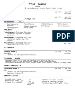 Abey Resume Template