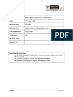 SWE4204 Fundamentals of Software Engineering Assignment