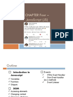 Chapter Four - Javascript (JS)