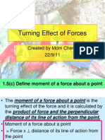 Turning Effect of Forces