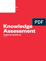 CPEng Guidance-Knowledge - Assessment