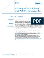 IntelAVX-512 WritingPacketProcessingSoftware IntelAVX-512InstructionSet TechGuide 634192v2