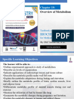CH 19 Integration of Metabolism