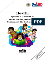 Health10 - q3 - Mod1 - Health Trends, Issues and Concerns at The Global Level