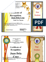 Award Certificates EDITABLE