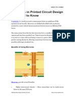 Microvias in Printed Circuit Design You Need To Know