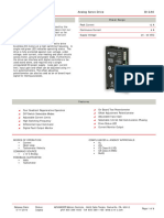 Analog Servo Drive: ADVANCED Motion Controls 3805 Calle Tecate, Camarillo, CA, 93012