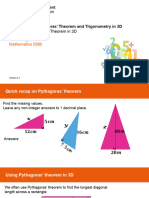 1 - Pythagoras Theorem in 3D