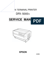 Epson DFX-5000+ Service Manual