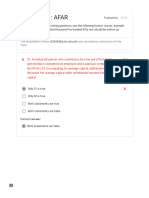 Prelim Quiz - AFAR