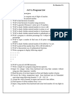 Java Programms