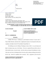 Notice Defendants Supplemental Response States AD